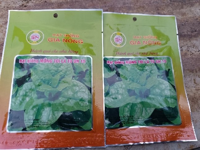 Hạt Giống Rau Mồng Tơi 2