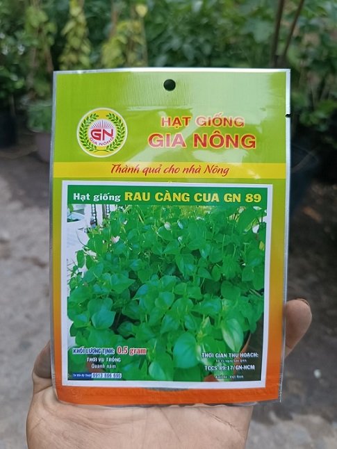 Hạt Giống Rau Càng Cua