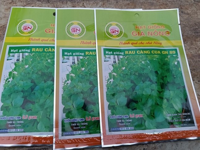 Hạt Giống Rau Càng Cua 3