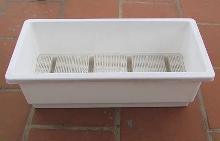 Chậu Nhựa Trồng Cây Dài 60cm Rộng 30cm