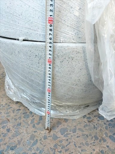 Chậu Trồng Sen Xi Măng Đá Mài Rộng 70cm 2