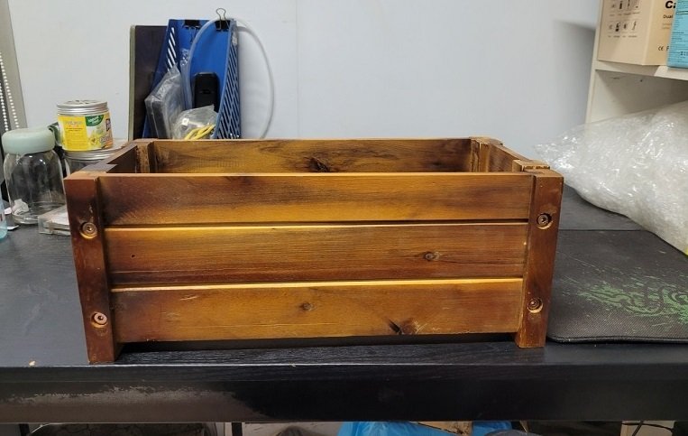Chậu Gỗ Trồng Cây Hình Chữ Nhật