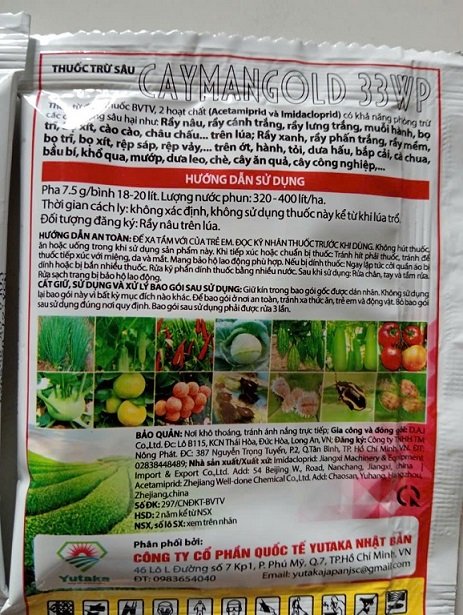 Thuốc Trị Rầy Rệp Cho Cây Trồng (yutaka Nhật Bản) 3