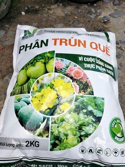 Phân Trùn Quế Dạng Bột (gói 2kg) 2