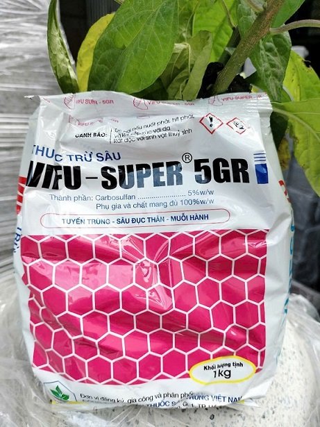 Thuốc Diệt Tuyến Trùng Sâu Đục Thân (VifuSuper 5GR) Gói 1kg 2