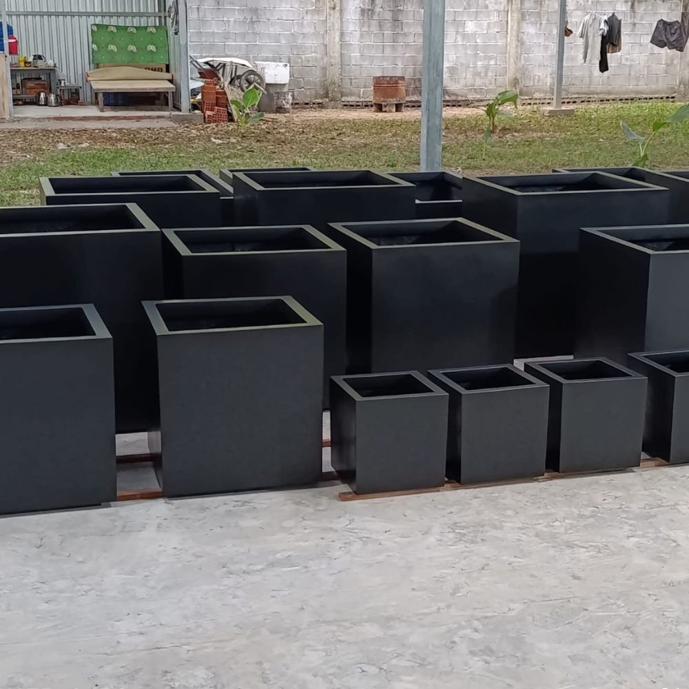 Chậu Composite Vuông nhiều kích thước 2.5kg