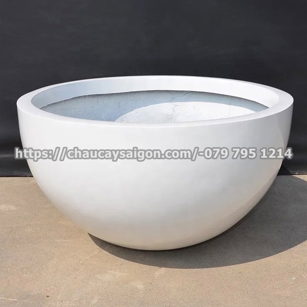 Chậu composite trồng sen 3