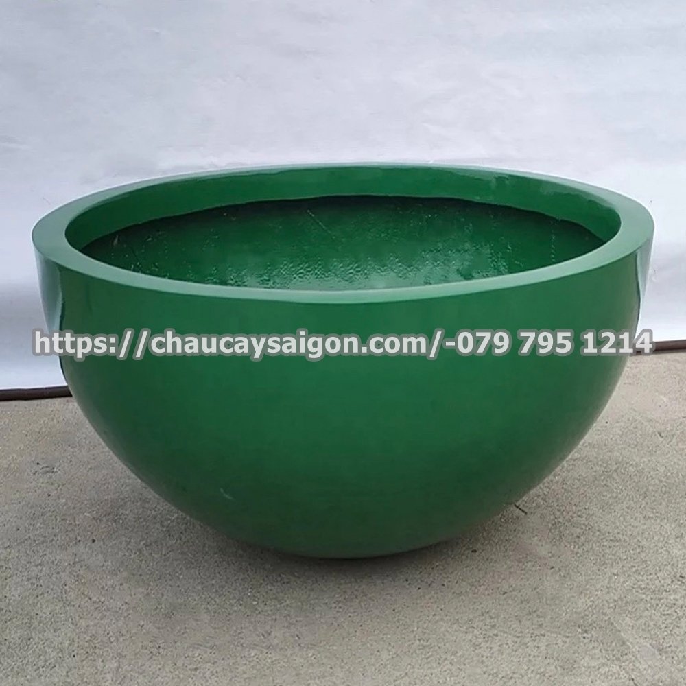 Chậu composite trồng sen
