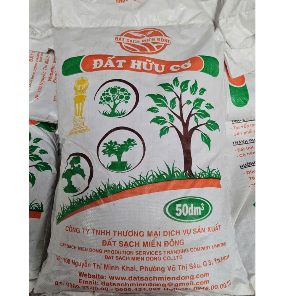 Đất sạch miền đông 50dm3