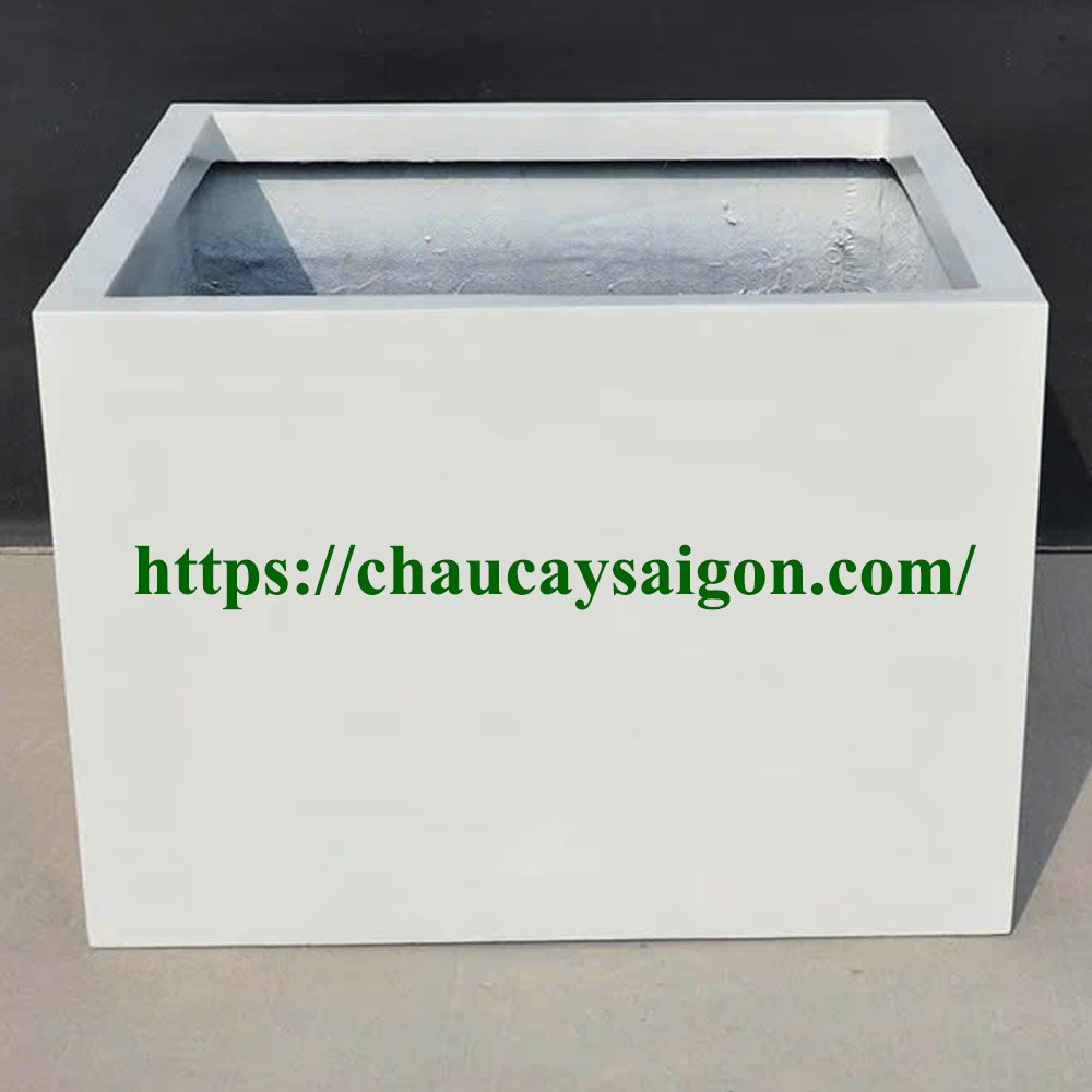 Chậu composite vuông lớn 3
