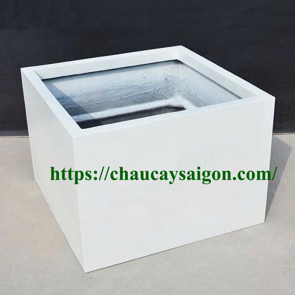 Chậu composite vuông lớn