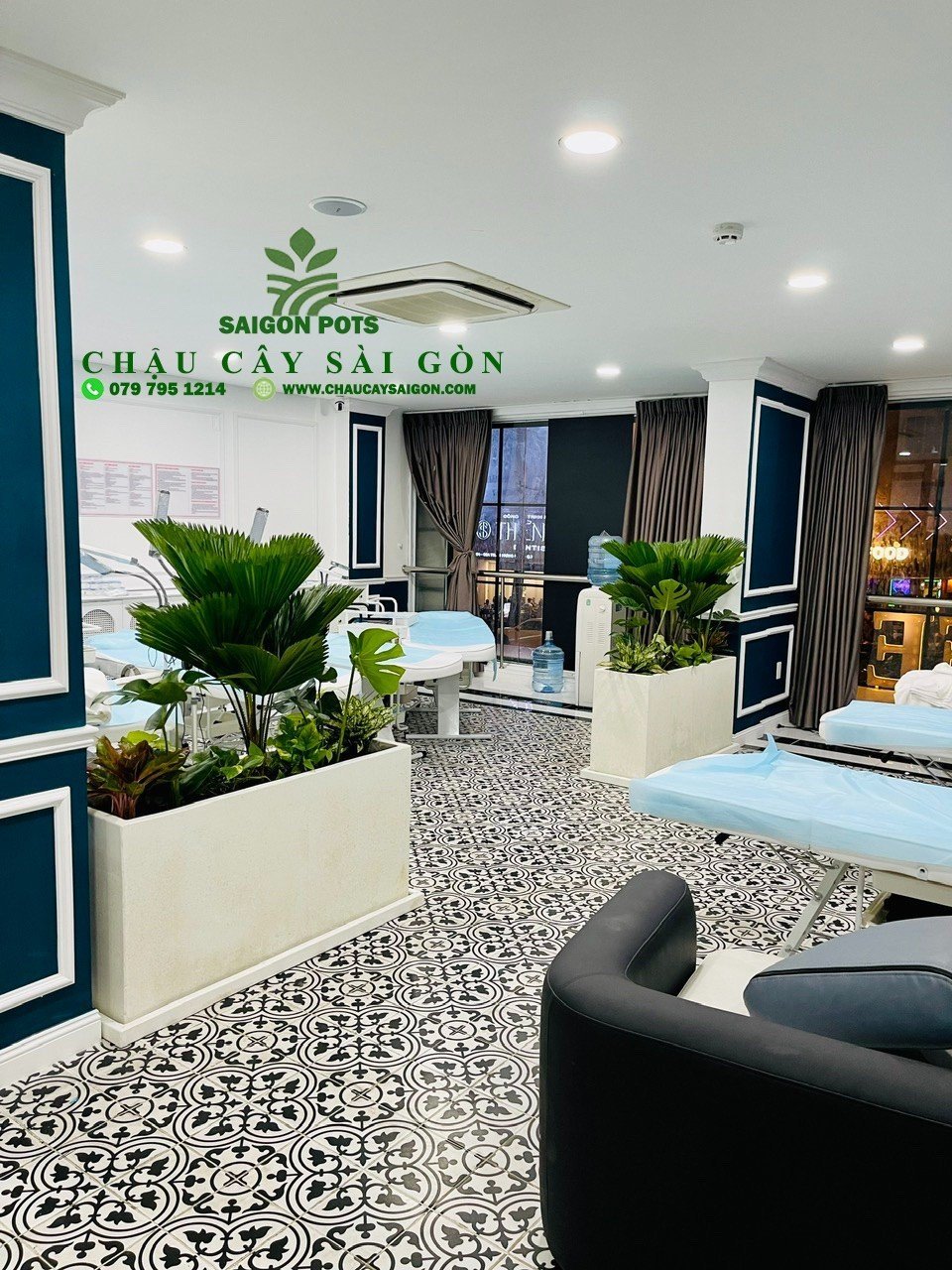 Thi công cây xanh Viện Thẩm Mỹ ChiVee 2