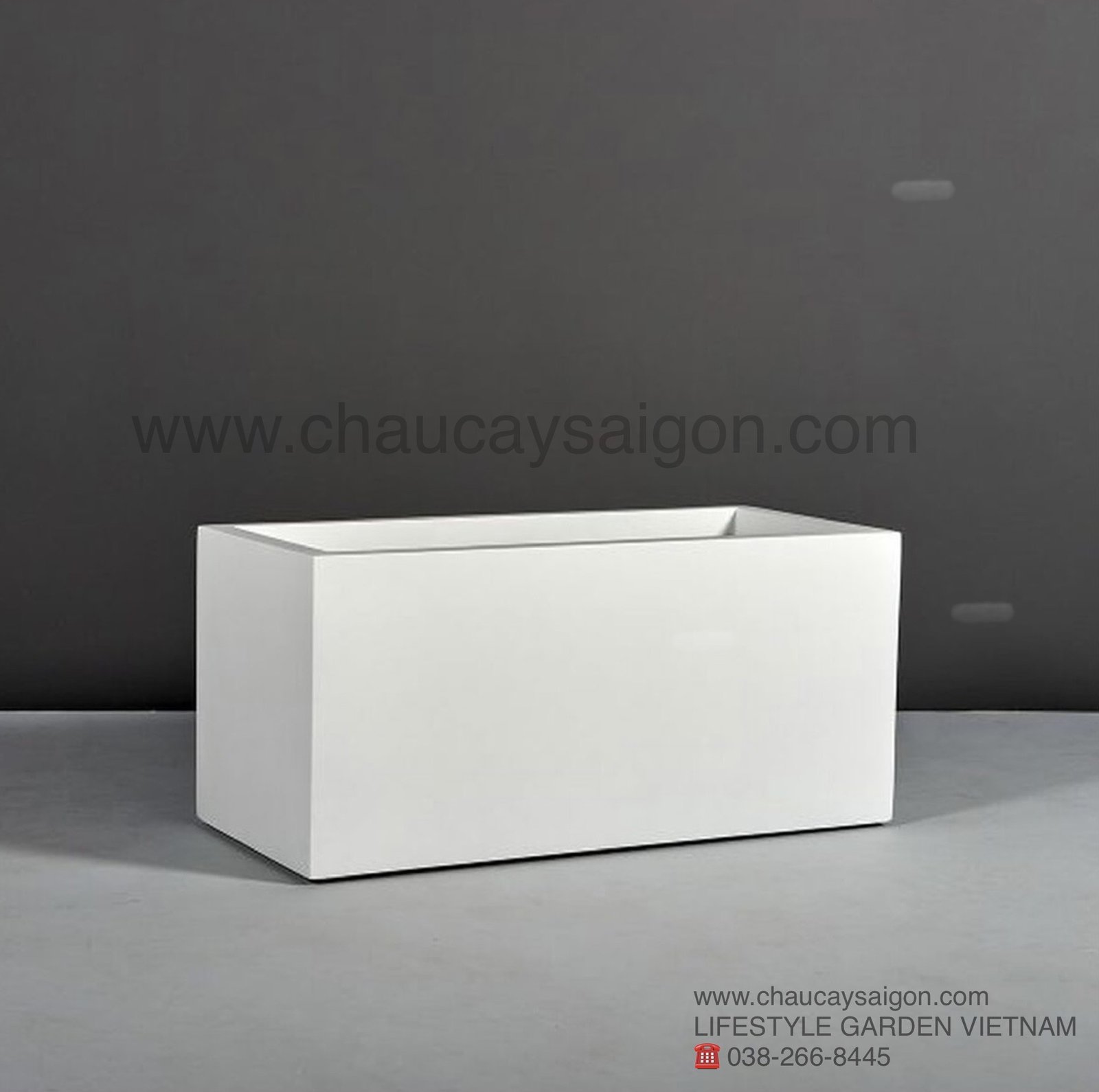 Chậu composite chữ nhật 60×30 giá rẻ tại TP.HCM 2