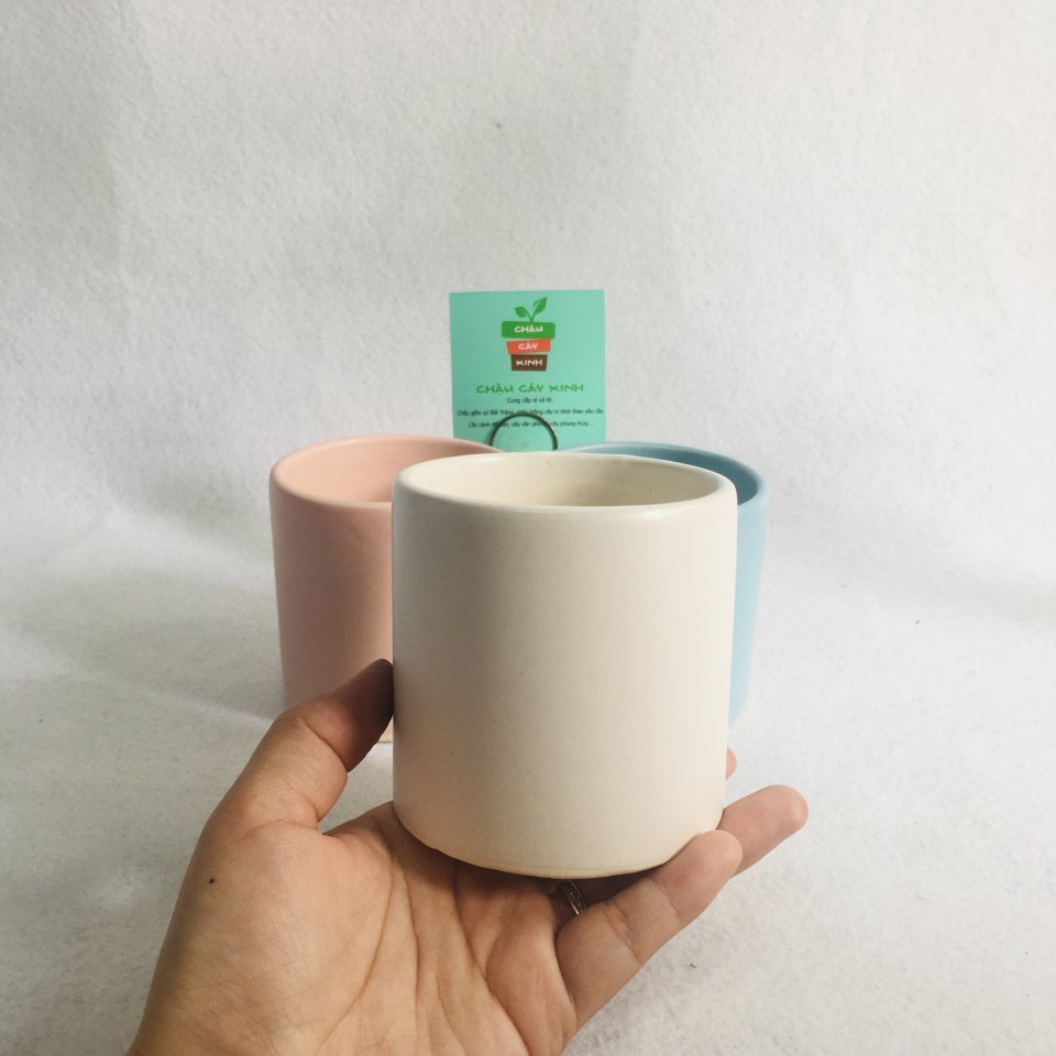 Chậu Trụ Mini 2