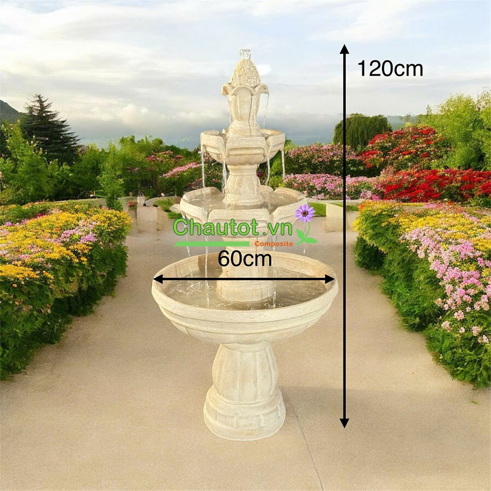 Thác nước composite tròn BAOBINH - CT2093 2