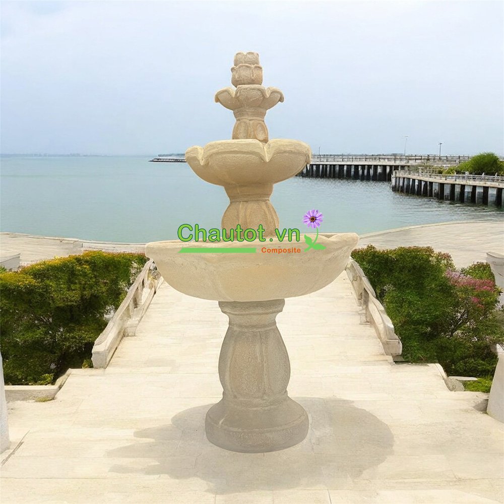 Đài phun nước composite tròn BAOBINH - CT2092 3