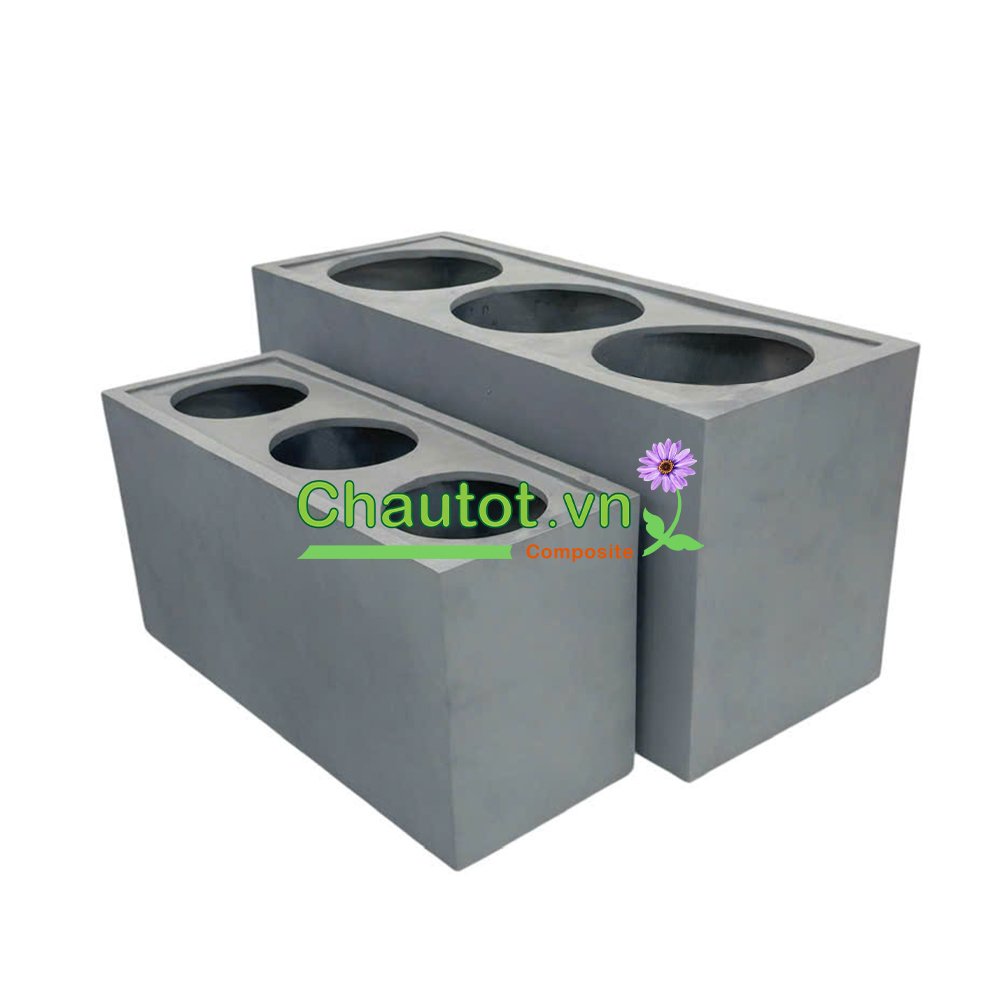 Chậu Composite Chữ Nhật BAOBINH - CT2085