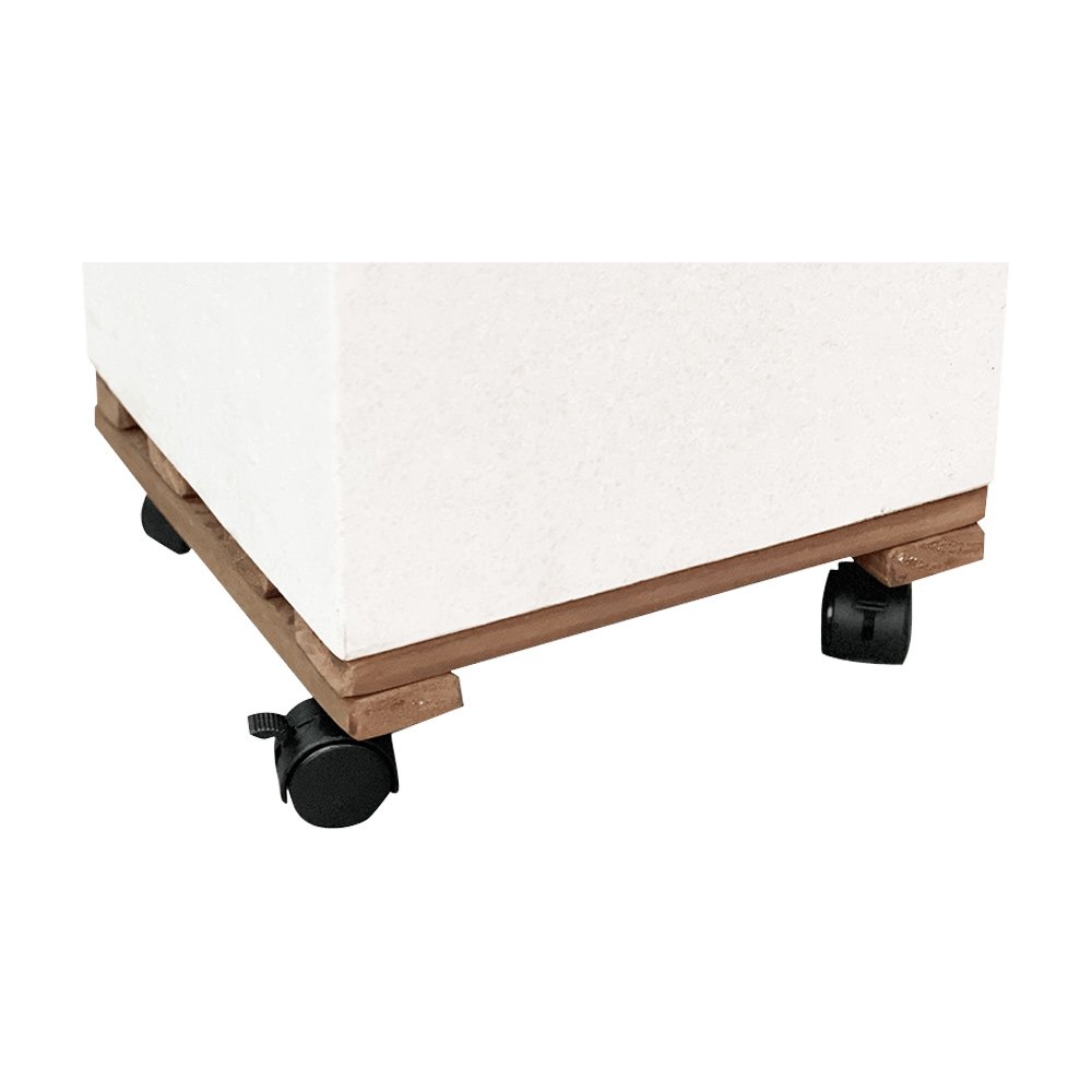 Đế chậu bánh xe dài (60kg) 2