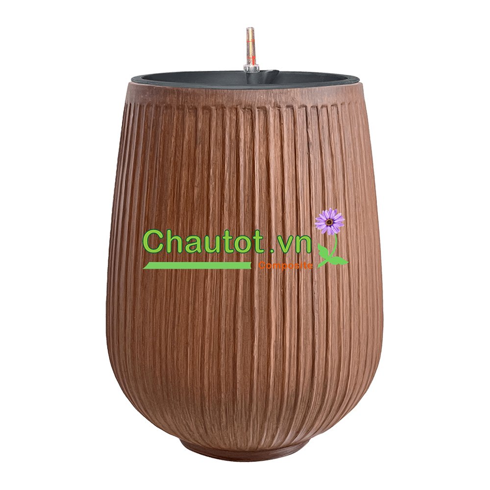 Chậu Composite Tròn BAOBINH Tự Tưới – CT2030-TT 2