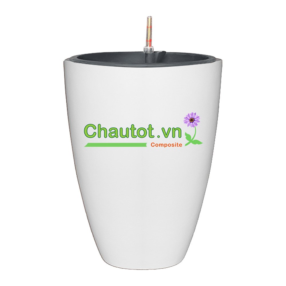 Chậu Composite Tròn BAOBINH Tự Tưới – CT2024-TT 3