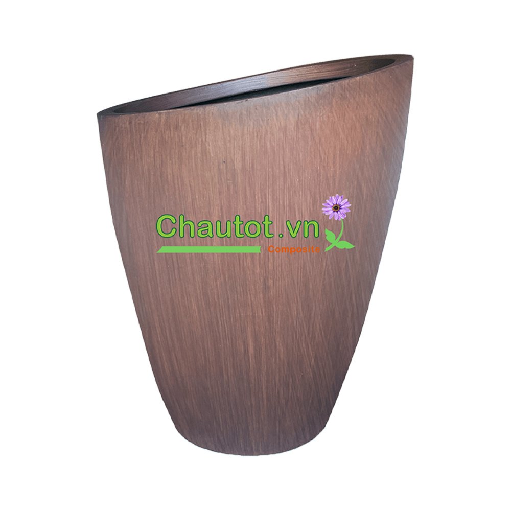 Chậu Composite Tròn Miệng Xéo BAOBINH - CT2016 2