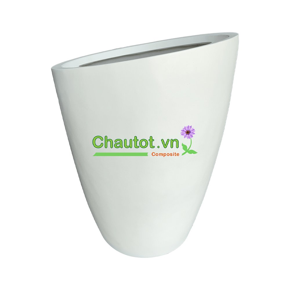 Chậu Composite Tròn Miệng Xéo BAOBINH - CT2016