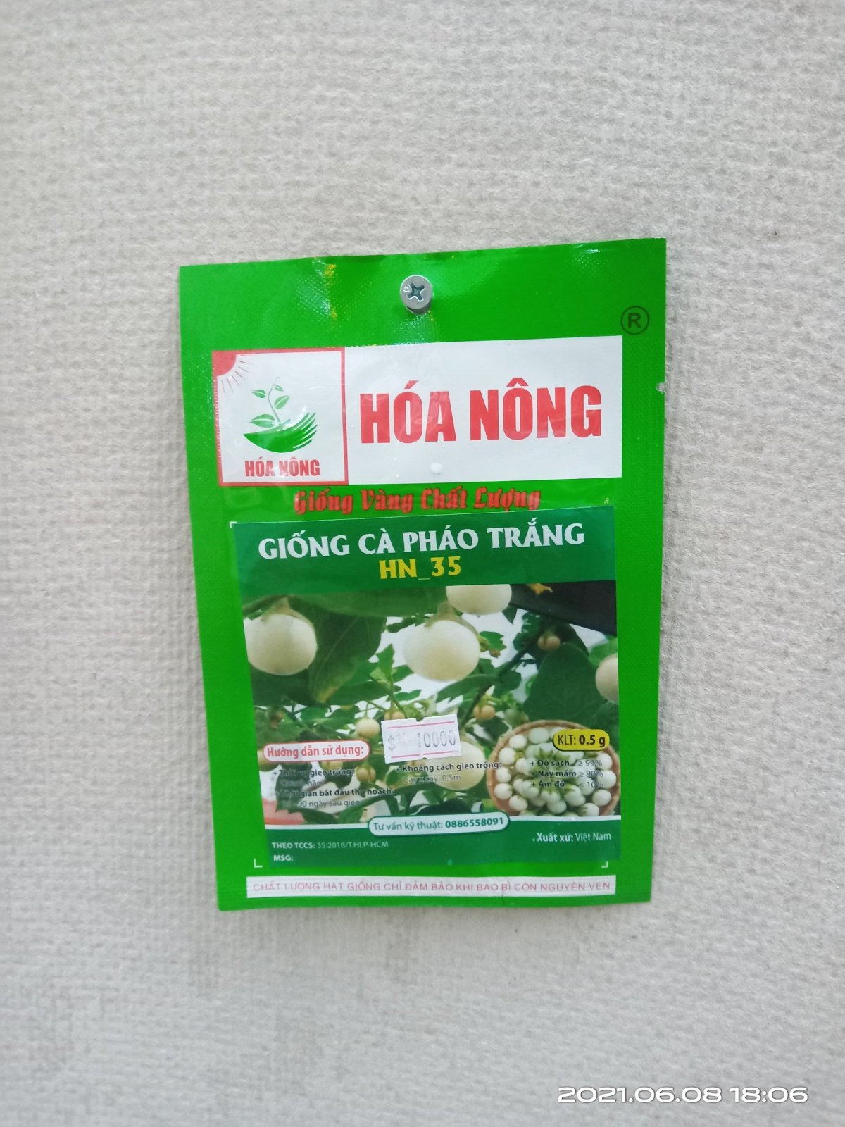 CÀ PHÁO TRẮNG HN-35