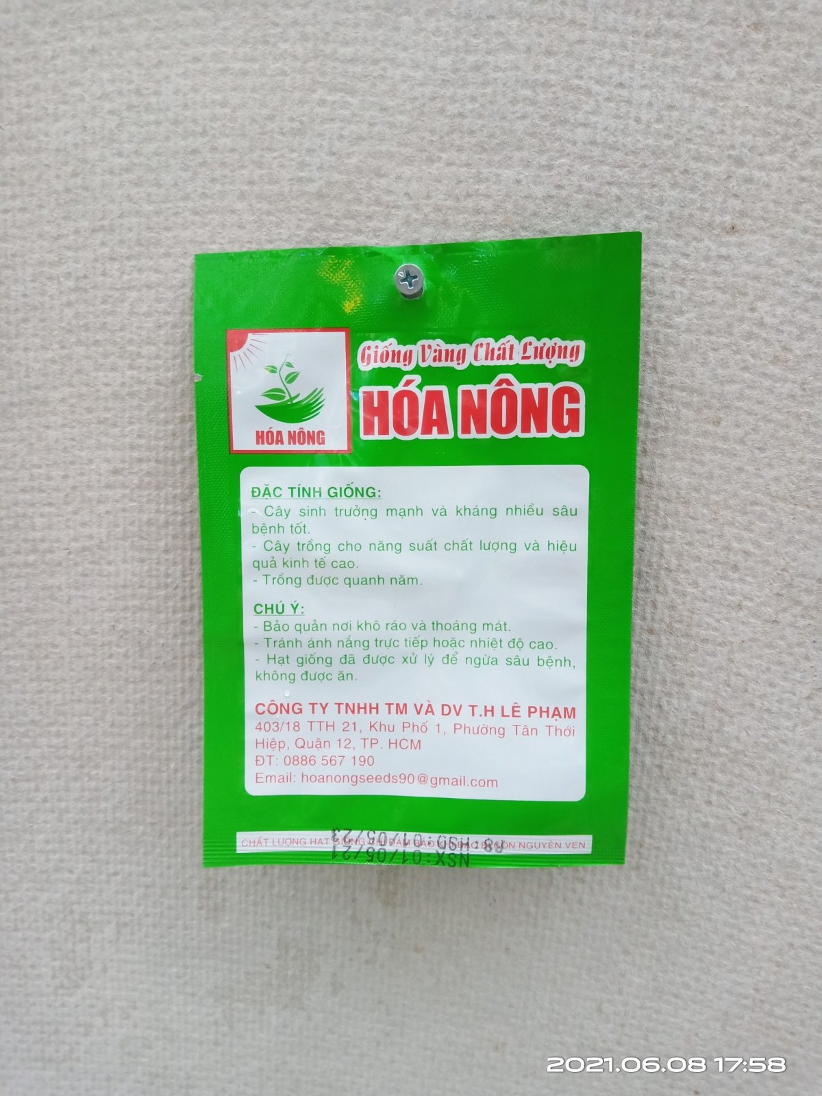 GIỐNG CÀ CHUA LAI F1 HN-41 2