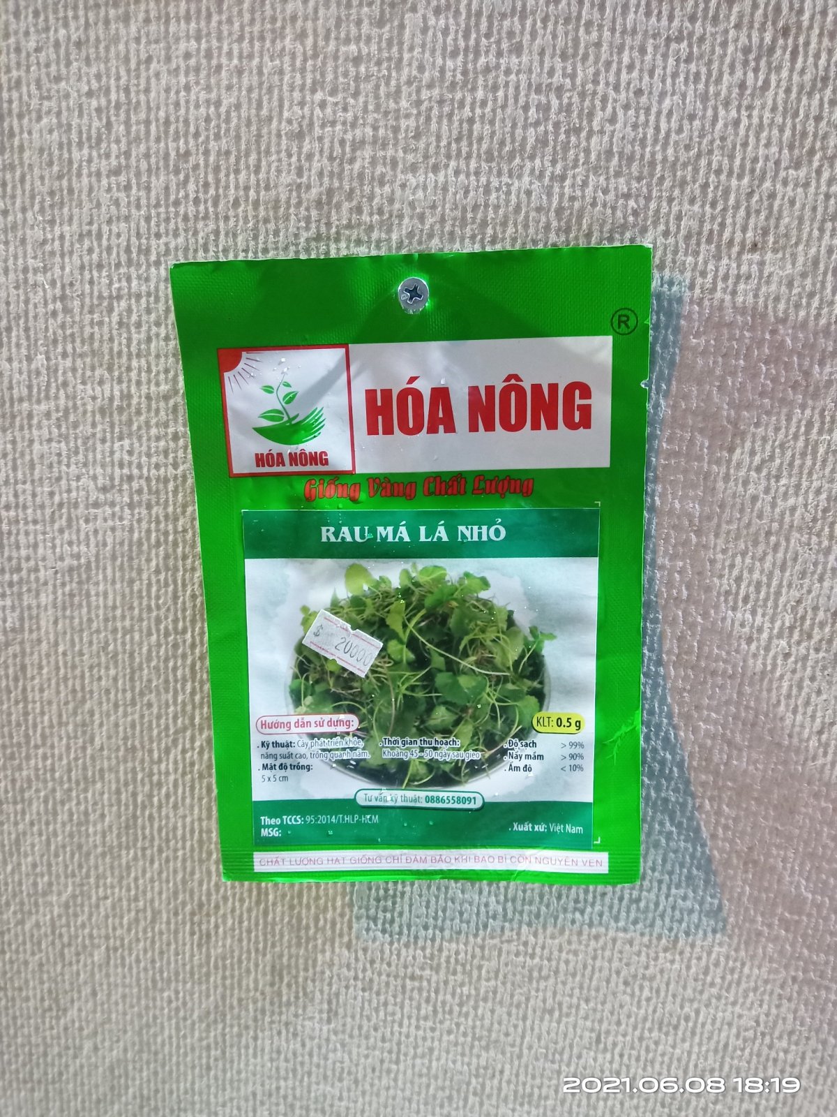 RAU MÁ LÁ NHỎ