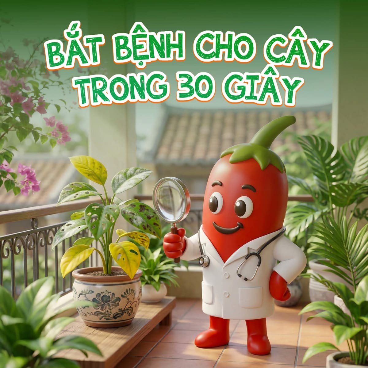 Bắt Bệnh Cây Trong 30 Giây