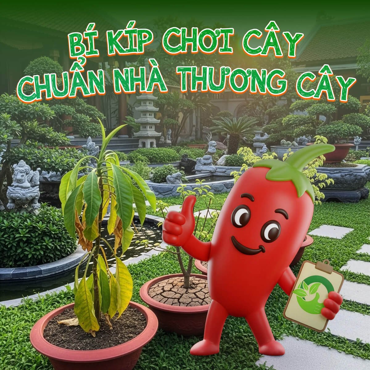 Bí kíp chơi cây Chuẩn Nhà Thương Cây
