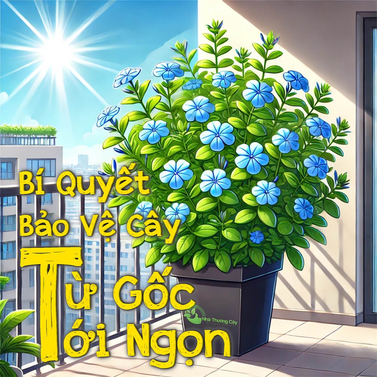 BÍ QUYẾT BẢO VỆ CÂY, CHĂM SÓC CÂY TỪ GỐC TỚI NGỌN