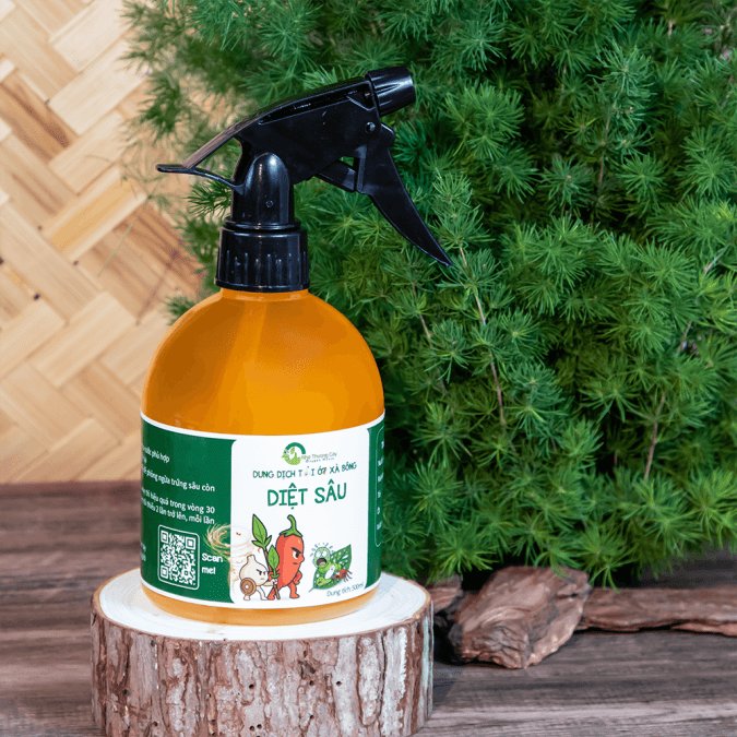 DUNG DỊCH TỎI ỚT XÀ BÔNG - DIỆT SÂU RỆP CUỐN CHIẾU 3