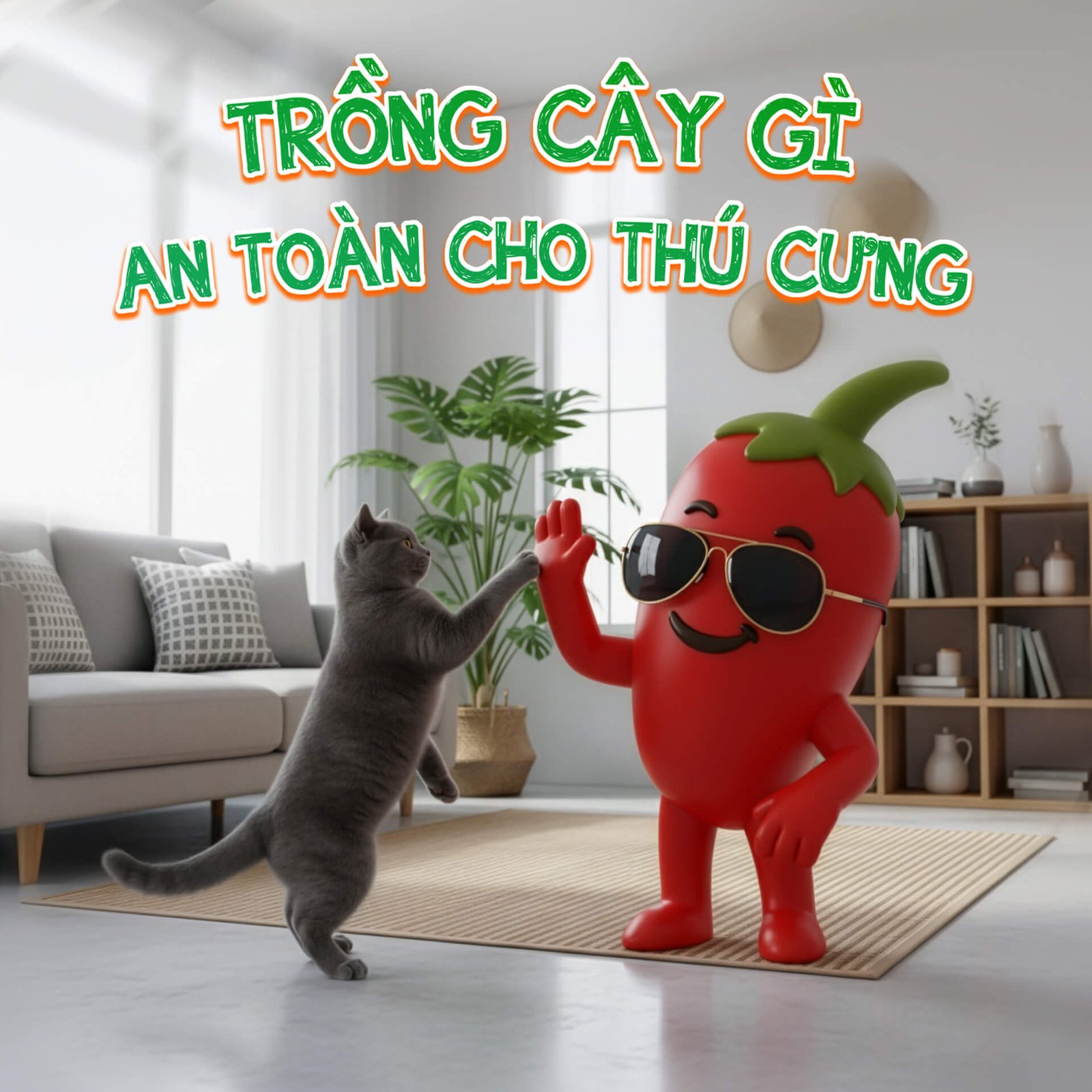 Gợi ý 5 loại cây "chân ái" cho thú cưng: Vừa đẹp nhà, vừa an toàn cho Boss