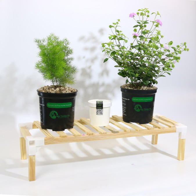 KỆ ĐỂ CÂY LẮP RẮP KHÔNG CẦN ỐC VÍT 2