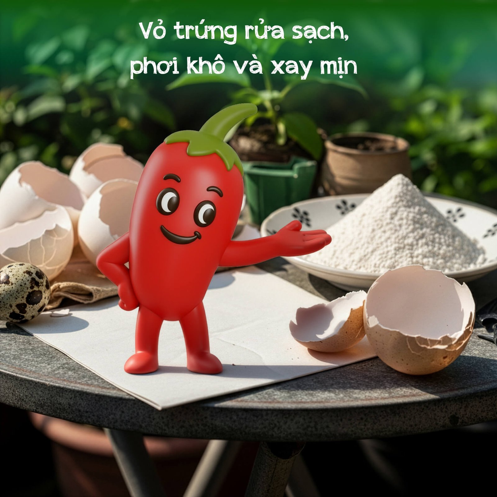 Mẹo bón bã cà phê, vỏ trứng cho cây: Tốt nhưng phải đúng cách 2