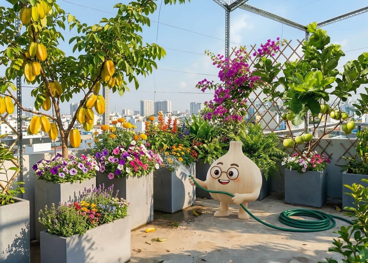 Top những cây ăn trái trồng ban công - sân thượng nhanh có trái ăn 2