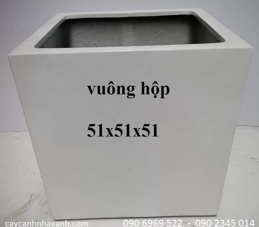 Chậu Composite Vuông 51 x 51