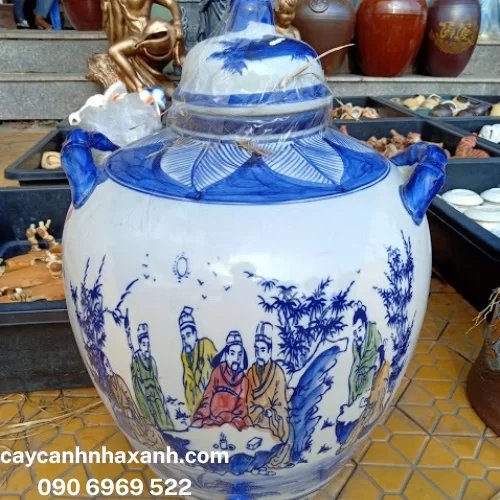 798 - Bình Rượu sứ 30 L