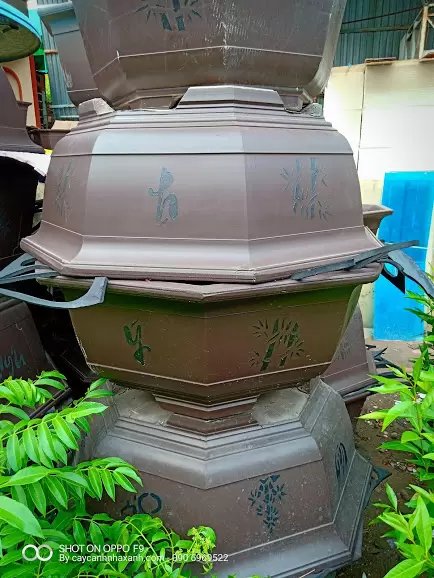 Chậu Bát giác 120 x 60