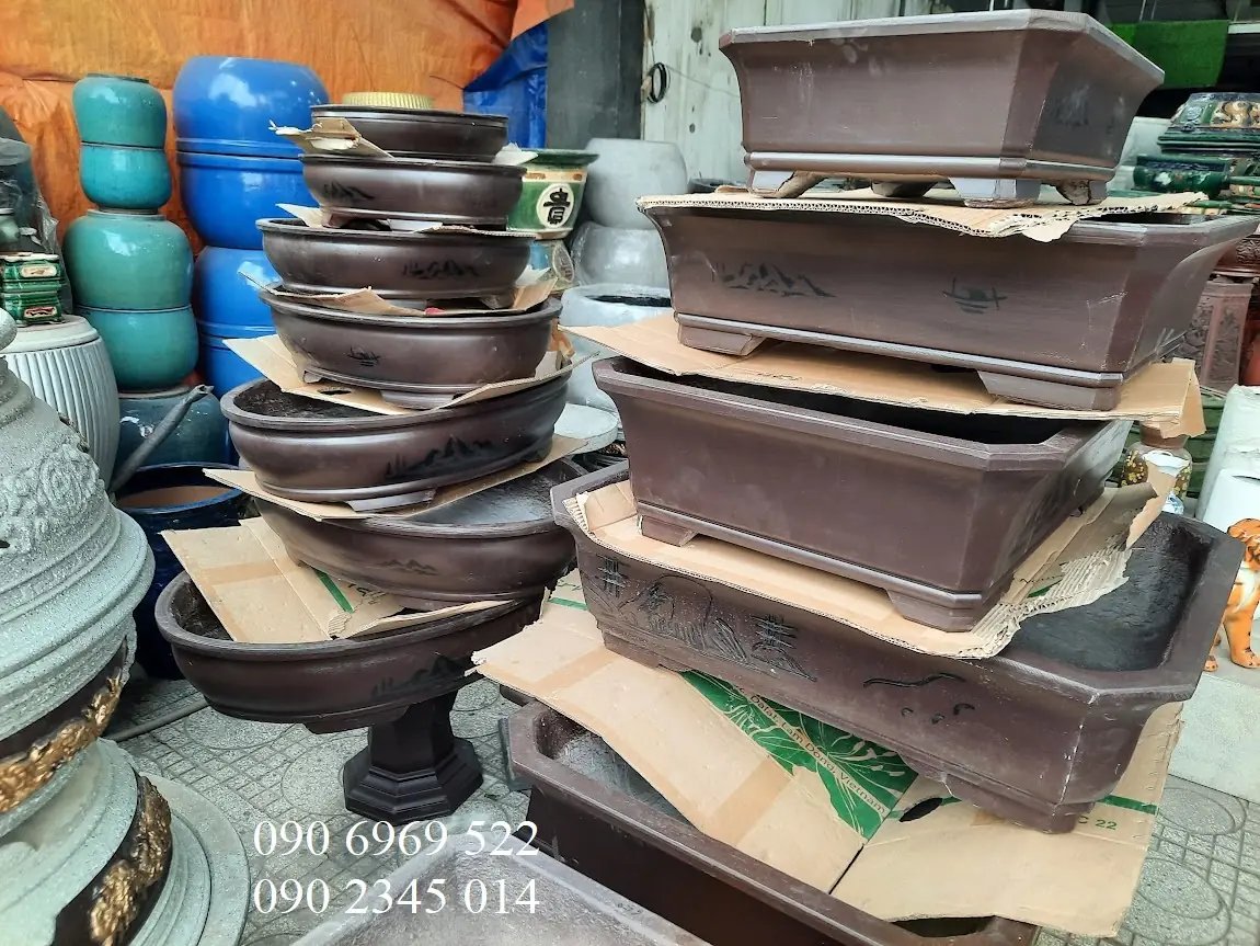 Chậu Bonsai CN , Oval