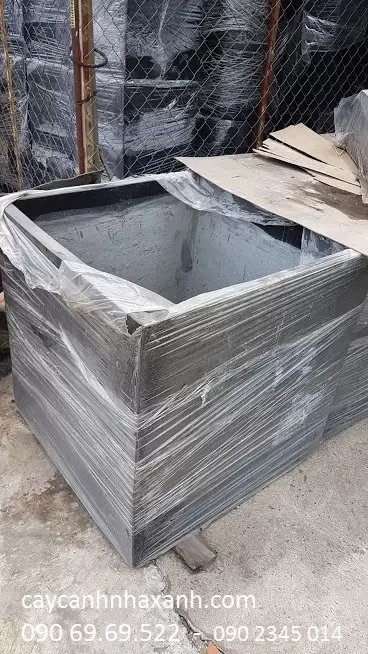 Chậu Đá Mài vuông 80 x 80x 80