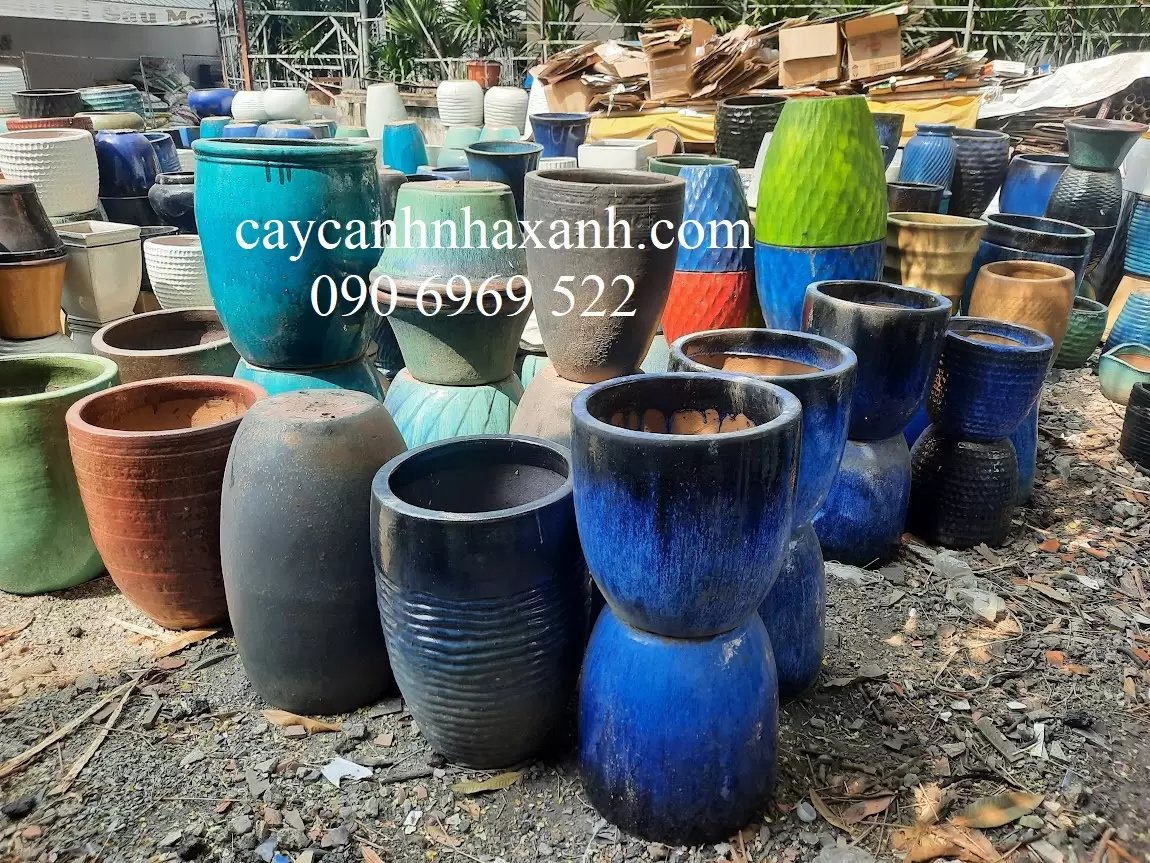 Chậu Gốm Sành 45 x 45