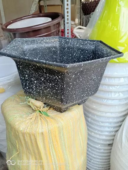 Chậu Nhựa Lục giác 35 x 22