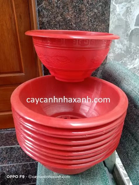 Chậu Nhựa Tròn 48 x 27