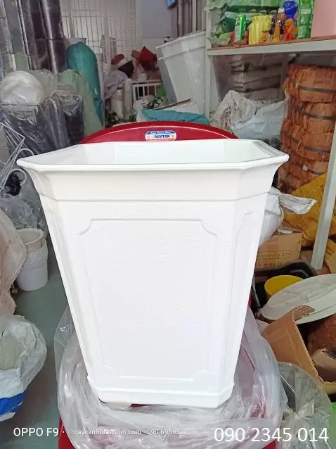 Chậu Nhựa vuông 35 x 40