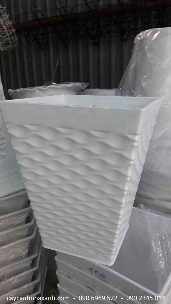 Chậu Nhựa vuông 33 x 41