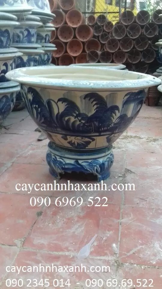 Chậu Sứ Bát Tràng 70 x 35