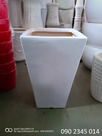 Chậu Sứ vuông 27 x 50