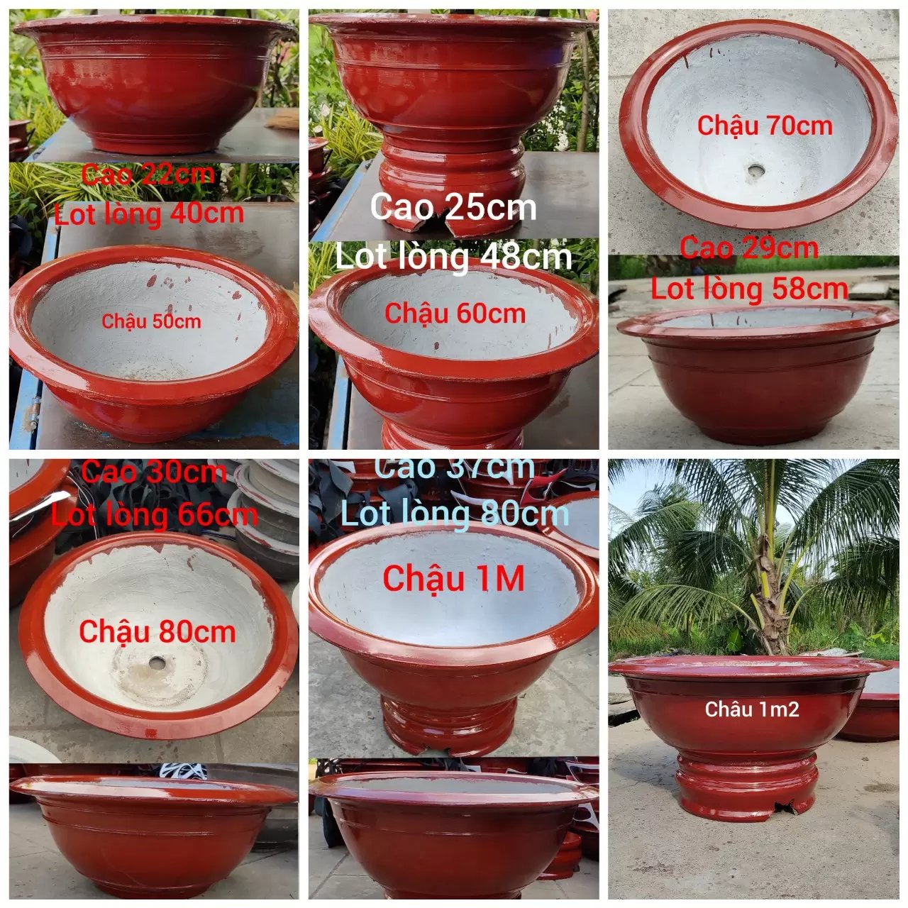 Chậu Xi măng HP 40 x 25